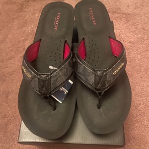 Coach Flip Flops